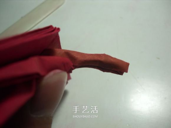 手工篝火的折纸方法 怎么折纸火焰图解教程(图22)