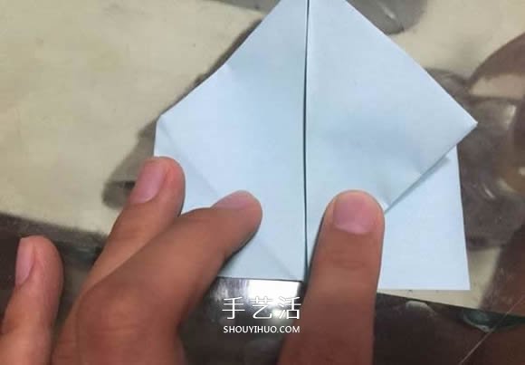 手工乌纱帽的折法图解 古代官帽怎么折步骤(图6)
