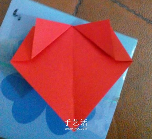 怎么折纸兔子鞋的过程 手工兔子鞋子的折法(图4)