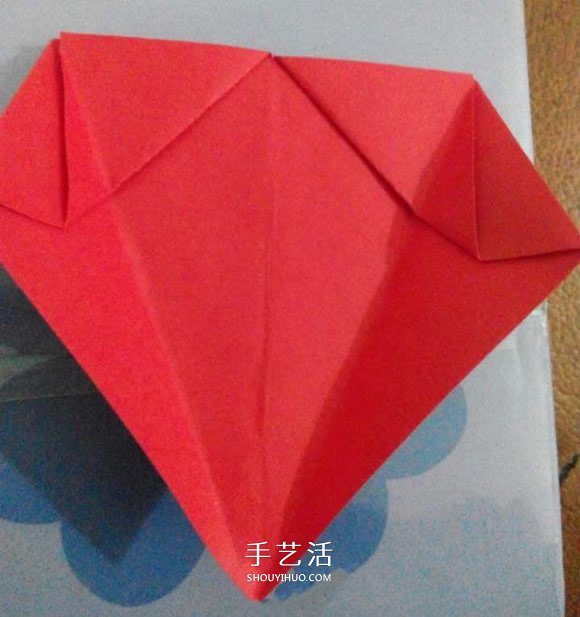 怎么折纸兔子鞋的过程 手工兔子鞋子的折法(图6)