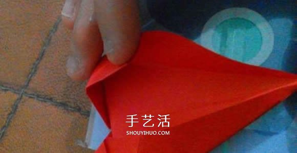 怎么折纸兔子鞋的过程 手工兔子鞋子的折法(图7)
