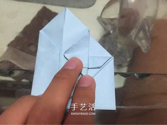 手工乌纱帽的折法图解 古代官帽怎么折步骤(图10)