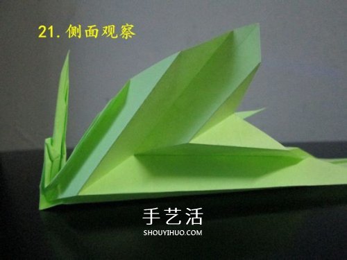手工折纸坦克图解教程 坦克怎么折的详细步骤(图20) 手工折纸坦克图解教程 坦克怎么折的详细步骤(图20)