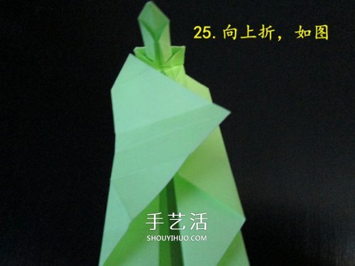 手工折纸坦克图解教程 坦克怎么折的详细步骤(图24) 手工折纸坦克图解教程 坦克怎么折的详细步骤(图24)