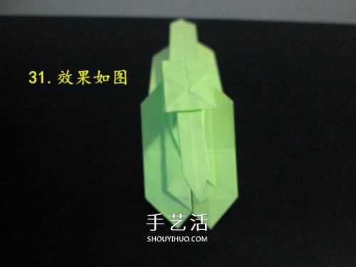 手工折纸坦克图解教程 坦克怎么折的详细步骤(图30) 手工折纸坦克图解教程 坦克怎么折的详细步骤(图30)