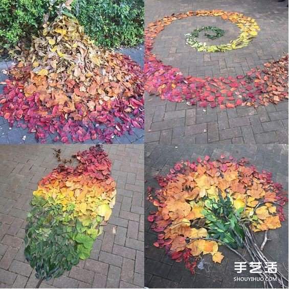 扫地也能很诗意 这么DIY让秋天落叶更浪漫!(图2) 扫地也能很诗意 这么DIY让秋天落叶更浪漫!(图2)