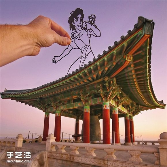 当剪纸艺术遇上建筑 全球地标都被他玩坏了!(图39) 当剪纸艺术遇上建筑 全球地标都被他玩坏了!(图39)