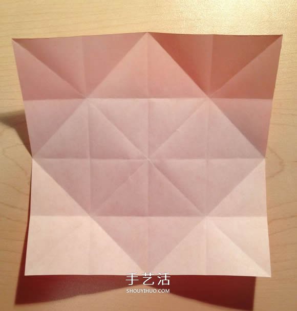 立体组合刺球的折法 带刺花球的折纸图解(图5) 立体组合刺球的折法 带刺花球的折纸图解(图5)