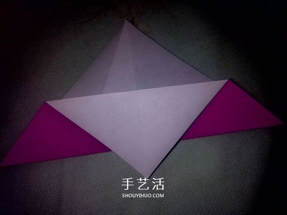 萌神折纸教程 可爱立体大白的折法图解步骤(图4) 萌神折纸教程 可爱立体大白的折法图解步骤(图4)