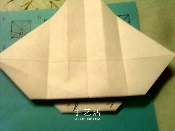 萌神折纸教程 可爱立体大白的折法图解步骤(图10) 萌神折纸教程 可爱立体大白的折法图解步骤(图10)