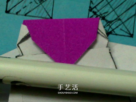 萌神折纸教程 可爱立体大白的折法图解步骤(图20) 萌神折纸教程 可爱立体大白的折法图解步骤(图20)