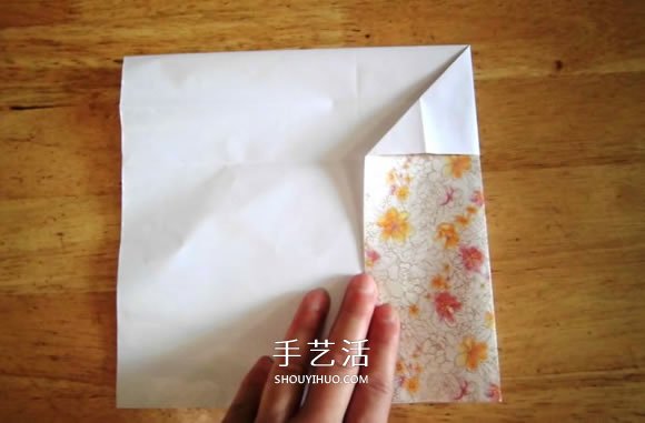 端午节手工制作 折纸粽子的折法详细步骤图(图15) 端午节手工制作 折纸粽子的折法详细步骤图(图15)