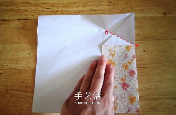端午节手工制作 折纸粽子的折法详细步骤图(图19) 端午节手工制作 折纸粽子的折法详细步骤图(图19)