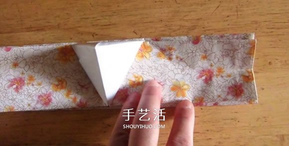 端午节手工制作 折纸粽子的折法详细步骤图(图32) 端午节手工制作 折纸粽子的折法详细步骤图(图32)