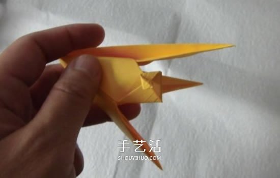 珠光海螺怎么折的教程 手工折纸海螺的步骤图(图17) 珠光海螺怎么折的教程 手工折纸海螺的步骤图(图17)