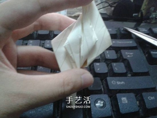 珠光海螺怎么折的教程 手工折纸海螺的步骤图(图27) 珠光海螺怎么折的教程 手工折纸海螺的步骤图(图27)