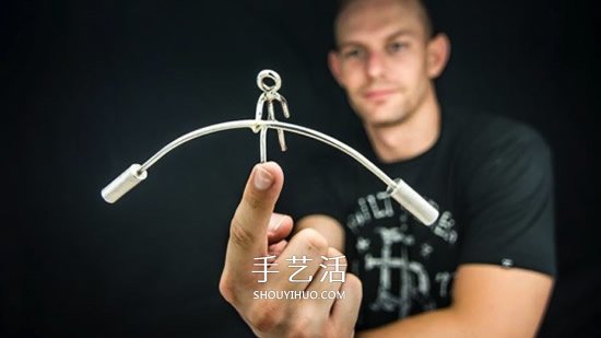 两端重量不同又如何！他亲手打造动态平衡摆件(图7)