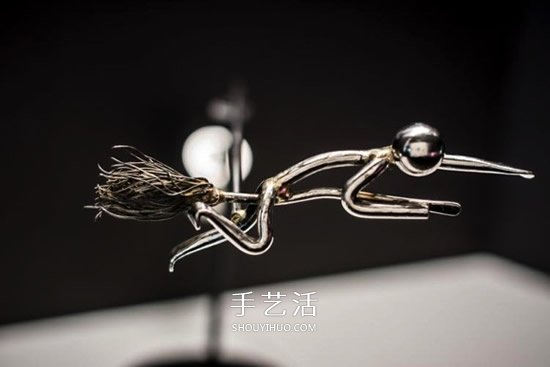 两端重量不同又如何！他亲手打造动态平衡摆件(图8)