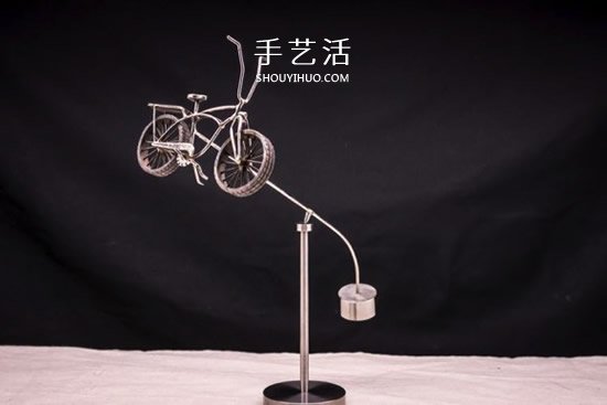 两端重量不同又如何！他亲手打造动态平衡摆件(图11)