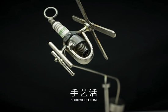 两端重量不同又如何！他亲手打造动态平衡摆件(图10)