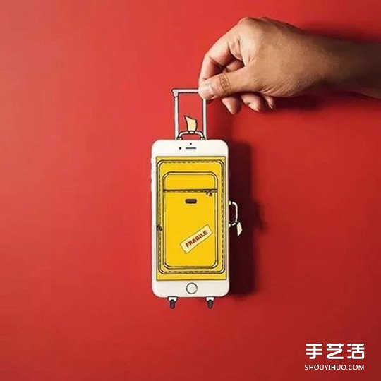 逃离烦闷生活：艺术家让手机变身可爱糖果盒(图3)