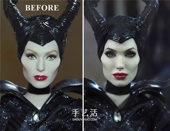 神奇的廉价玩偶化妆术 改造后跟真人无差！(图14)