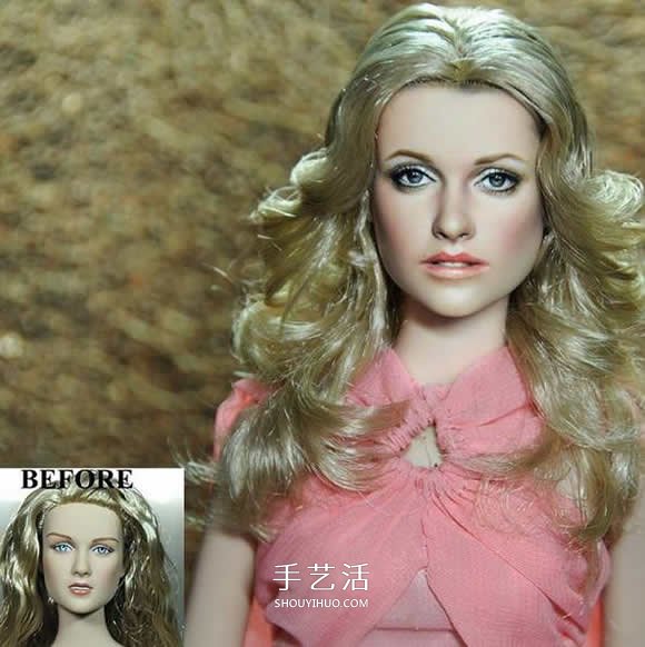 神奇的廉价玩偶化妆术 改造后跟真人无差！(图24)