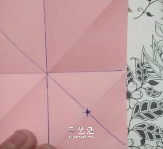 爱心相框怎么折图解 带心形四方相框的折法(图16) 爱心相框怎么折图解 带心形四方相框的折法(图16)