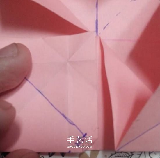 爱心相框怎么折图解 带心形四方相框的折法(图29) 爱心相框怎么折图解 带心形四方相框的折法(图29)