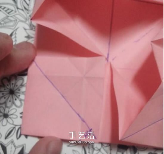 爱心相框怎么折图解 带心形四方相框的折法(图28) 爱心相框怎么折图解 带心形四方相框的折法(图28)