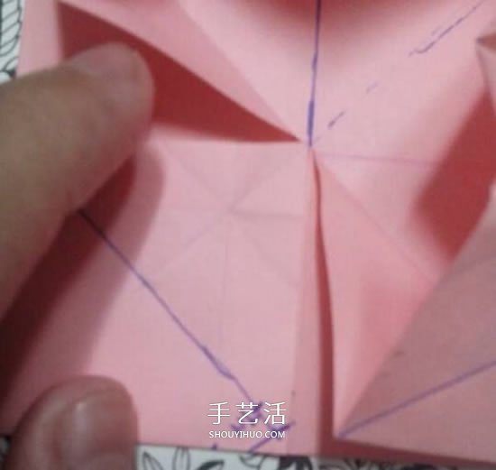 爱心相框怎么折图解 带心形四方相框的折法(图30) 爱心相框怎么折图解 带心形四方相框的折法(图30)