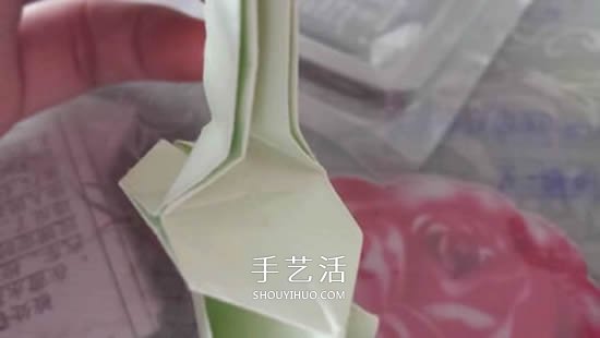 立体树苗的折法图解 折纸树苗的方法步骤图(图22) 立体树苗的折法图解 折纸树苗的方法步骤图(图22)
