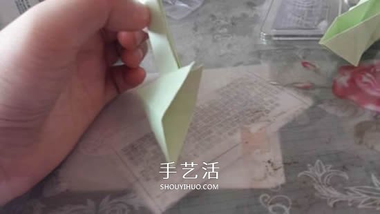 立体树苗的折法图解 折纸树苗的方法步骤图(图25) 立体树苗的折法图解 折纸树苗的方法步骤图(图25)