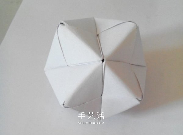 多面立方体的折法图解 折纸立方体的步骤图(图2) 多面立方体的折法图解 折纸立方体的步骤图(图2)