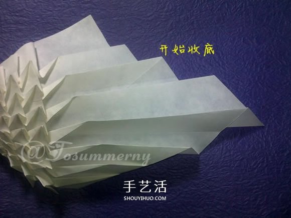 立体海螺的折法图解 详细折纸海螺的过程步骤(图28) 立体海螺的折法图解 详细折纸海螺的过程步骤(图28)