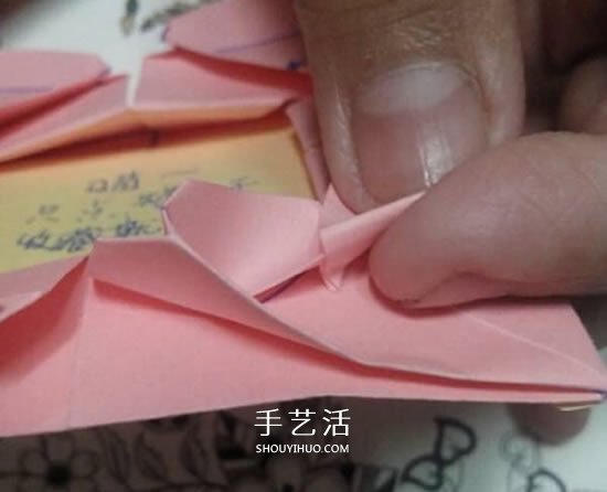 爱心相框怎么折图解 带心形四方相框的折法(图39) 爱心相框怎么折图解 带心形四方相框的折法(图39)