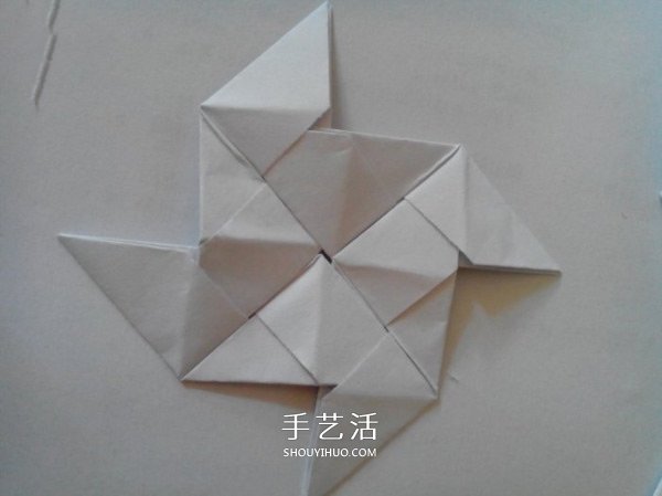 多面立方体的折法图解 折纸立方体的步骤图(图7) 多面立方体的折法图解 折纸立方体的步骤图(图7)