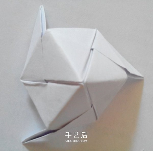 多面立方体的折法图解 折纸立方体的步骤图(图8) 多面立方体的折法图解 折纸立方体的步骤图(图8)