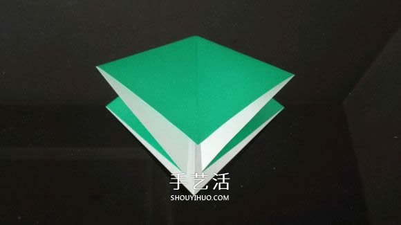 折纸热气球的方法过程 热气球的折法图解教程(图5) 折纸热气球的方法过程 热气球的折法图解教程(图5)