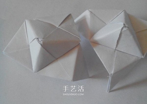 多面立方体的折法图解 折纸立方体的步骤图(图15) 多面立方体的折法图解 折纸立方体的步骤图(图15)