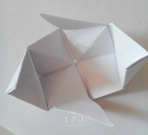 多面立方体的折法图解 折纸立方体的步骤图(图16) 多面立方体的折法图解 折纸立方体的步骤图(图16)
