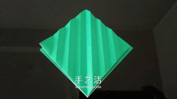 折纸热气球的方法过程 热气球的折法图解教程(图10) 折纸热气球的方法过程 热气球的折法图解教程(图10)