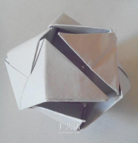 多面立方体的折法图解 折纸立方体的步骤图(图20) 多面立方体的折法图解 折纸立方体的步骤图(图20)