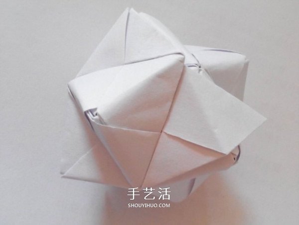 多面立方体的折法图解 折纸立方体的步骤图(图22) 多面立方体的折法图解 折纸立方体的步骤图(图22)