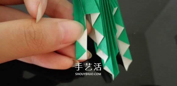 折纸热气球的方法过程 热气球的折法图解教程(图22) 折纸热气球的方法过程 热气球的折法图解教程(图22)