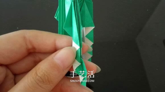 折纸热气球的方法过程 热气球的折法图解教程(图26) 折纸热气球的方法过程 热气球的折法图解教程(图26)
