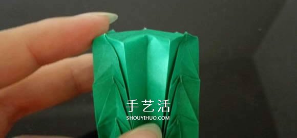 折纸热气球的方法过程 热气球的折法图解教程(图31) 折纸热气球的方法过程 热气球的折法图解教程(图31)