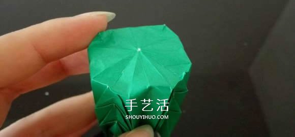 折纸热气球的方法过程 热气球的折法图解教程(图32) 折纸热气球的方法过程 热气球的折法图解教程(图32)