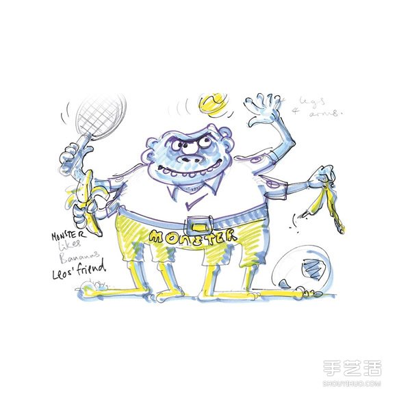 通过3D电脑模型将孩子们想像中的朋友做出来(图7)