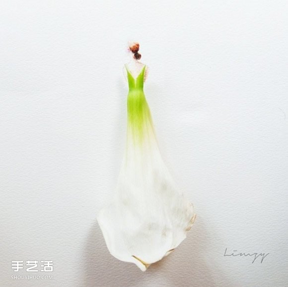 极雅艺术!用水彩让花朵变身礼物在纸上绽放(图10) 极雅艺术!用水彩让花朵变身礼物在纸上绽放(图10)